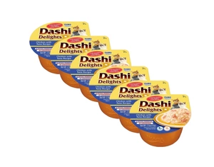 Inaba DASHI papildbarība kaķiem - buljons ar vistas un tunča garšu 6x70 g