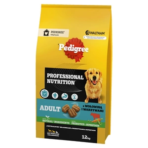 PEDIGREE® Junior Professional Nutrition 12 kg ar mājputnu gaļu un dārzeņiem - sausā pilnvērtīgā barība lielo un vidējo šķirņu kucēniem