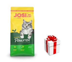 JOSERA JosiCat Crunchy Poultry10kg + pārsteigums kaķim