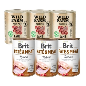 BRIT PATE & MEAT RABBIT 800g