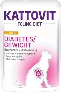 Kattovit Diabēts/Geating Chicken 85g maisiņš