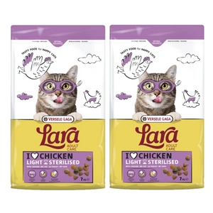 Versele-Laga Lara Adult Light Sterilized 7kg - barība sterilizētiem kaķiem