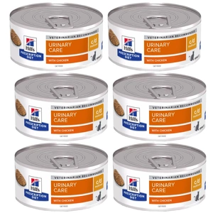 HILL'S PD Prescription Diet Feline c/d Multicare ar vistas gaļu 156g