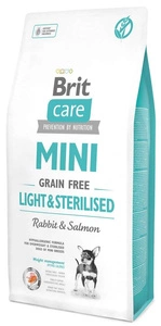 BRIT CARE Mini Grain-Free Light&Sterilised 7kg