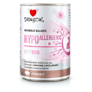 Disugual Veterinary mitrā barība suņiem HYPOALLERGENIC mežacūku barība (pieaugušajiem) 400g