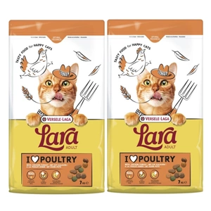 VERSELE-LAGA Lara Adult Turkey & Chicken 7kg - Pieaugušo kaķu barība ar tītaru un vistas gaļu