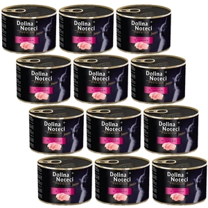 Dolina Noteci Premium Junior kaķiem ar tītaru 12x185g