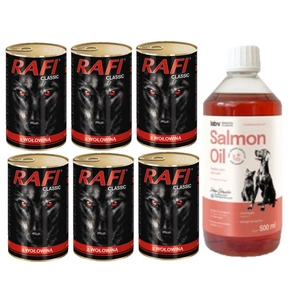 Rafi Classic liellopu gaļa mērcē 1240g