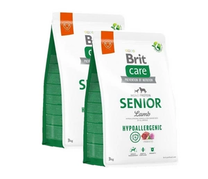 BRIT CARE Hypoallergenic Senior Lamb 3kg
