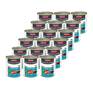 ANIMONDA GranCarno Pieaugušo suņu garša: lasis + spināti 800g