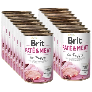BRIT PATE & MEAT PUPPY 400g