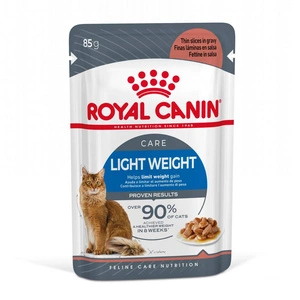 ROYAL CANIN Light Weight Care12x85g mitrā barība mērcē pieaugušiem kaķiem ar tieksmi uz lieko svaru