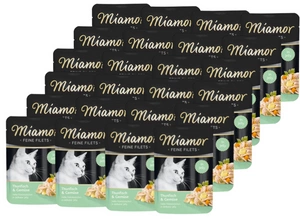 Miamor Feine Filets - mitrā kaķu barība tunča fileja ar dārzeņiem 24x100g