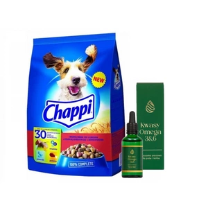 CHAPPI 9kg - sausā barība su liellopu gaļu, mājputnu gaļu un dārzeņiem