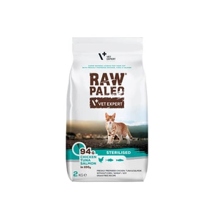 Vetexpert Raw Paleo Sterilizēts kaķis 2kg