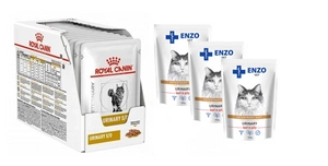 ROYAL CANIN Urinary S/O 12x85g daļiņas mērcē