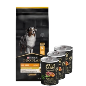 Purina Pro Plan Adult Light Optiweight Sterilizēts, vistas gaļa un rīsi 14kg