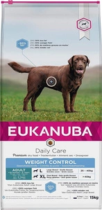 EUKANUBA Adult Large Breed Weight Control Chicken 15kg
