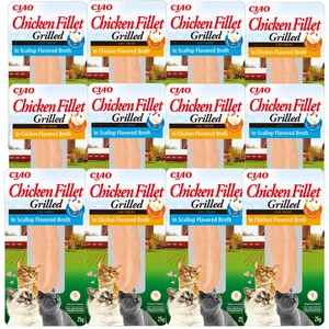 INABA Vistas fileja kaķiem - Vistas fileja vistas buljonā 25g