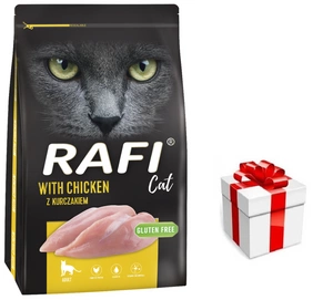 DOLINA NOTECI Rafi Cat sausa kaķu barība ar vistas gaļu 7kg