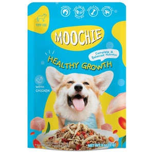 MOOCHIE Healthy Growth With Chicken 85g mitrā barība suņiem ar vistu
