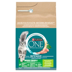 Purina One Indoor Cat pieaugušo kaķu barība ar tītaru gaļu kaķiem 3kg