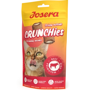 JOSERA Crunchies - liellopu gaļa (kārums kaķiem) 60g