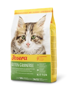 JOSERA Kitten Grainfree 2kg barība bez graudiem + pārsteigums kaķim