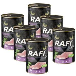 RAFI Cat Adult Sterilizēts kaķis ar trušiem 400g