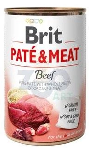 BRIT PATE &amp; MEAT BEEF 400g