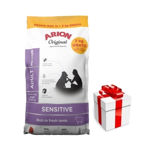ARION Original Sensitive Adult Medium 12+3kg