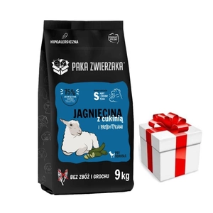 Paka Zwierzaka - Septītās debesis - Jēra gaļa ar kabačiem (jēra gaļa un cukini) "S" 9kg