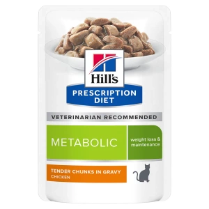 HILL'S PD Prescription Diet Feline Metabolic 85g maisiņš