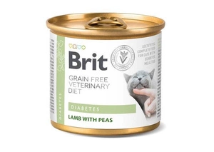 BRIT GRAIN FREE VETERINĀRĀ DIET CAT DIABETES 200g