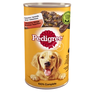 PEDIGREE Adult konservu kārba 1200g - mitrā barība su liellopu gaļu želejā