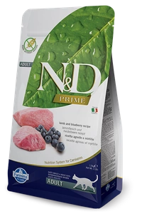 Farmina N&D Prime feline LAMB & BLUEBERRY ADULT 5kg