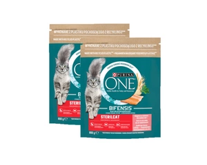 PURINA ONE Bifensis Sterilcat laša barība kaķiem 2x800g