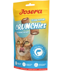 JOSERA Crunchies - ar lasi (kārums kaķiem) 60g