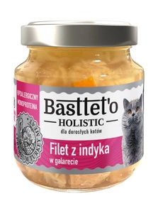 Basttet'o Holistic tītara fileja galette kaķiem 130g