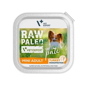 Vetexpert RAW PALEO PATE MINI pieaugušo tītara 150g - tītara paplāte