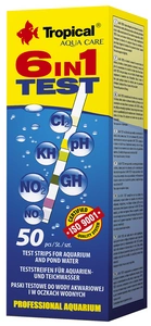 TROPICAL 6 in 1 testa sloksnes (50 sloksnes)