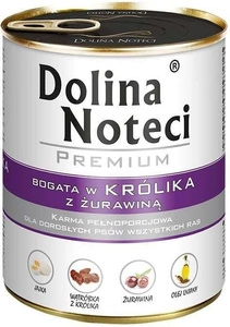 DOLINA NOTECI PREMIUM ar truša gaļu un dzērvenēm 800g x18