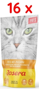 JOSERA Tītara pastēte ar cukini 16x85g + pārsteigums kaķim