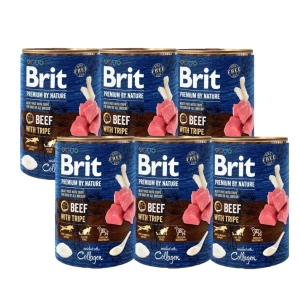 Brit Premium by Nature Liellopu gaļa ar cūku gaļu 800g