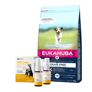 EUKANUBA Puppy&Junior Small/Medium Grain Free 3kg