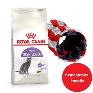 ROYAL CANIN Sterilizēts 37 10kg + ROYAL CANIN kaķu tunelis