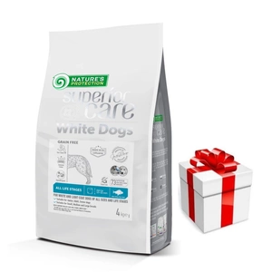 Nature's Protection Superior Care White Dogs Grain Free White Fish Visu izmēru un dzīves posmu suņiem 4kg