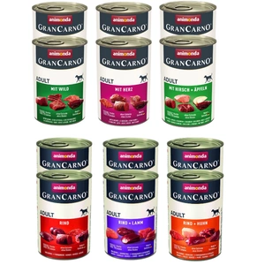 ANIMONDA GranCarno Adult Dog Flavour: liellopu gaļa + jēra gaļa 400g