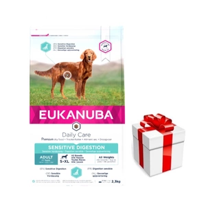 Eukanuba Dog Dry Daily Care Dry Daily Care Adult Sensitive Digestion All Breeds Chicken Bag 2,3 kg