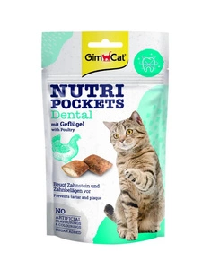 GIMCAT NUTRI POCKETS TREEED DENTĀLĀLA sula 60g